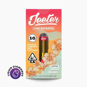 JEETER - Jeeter - 510 Cartridge - Liquid Diamonds - Sativa - Maui Wowie - (1g)