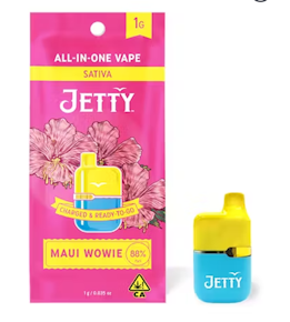 Jetty | Disposable - Mini Tank | Maui Wowie AIO | 1g