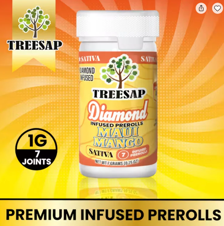 Treesap - OK - Maui Mango - 7g - 7pk - Infused Main Image
