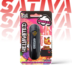 HELLAVATED - Maui Sunrise, All-in-One, Distillate, 1g