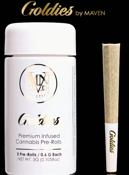 Marijuana Maven - Orange Bellini Goldies Infused 5 Pack Main Image