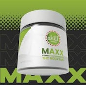 Chill - 1000mg THC : 1000mg CBD | MAXX Body Rub | Chill Medicated | REC