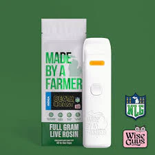 Made By A Farmer - MBAF - 1g Live Rosin Disposable Vape - Ice Cream Banana Dog Main Image