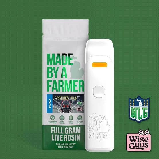 Made By A Farmer - MBAF - 1g Live Rosin Disposable Vape - Vader OG Main Image
