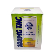 4 PACK - MANGO COCONUT SODA 25MG - PABST BLUE RIBBON