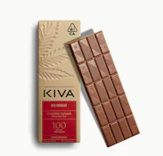 Milk Chocolate Bar (100mg) by Kiva