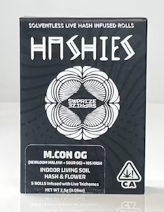 SUPRIZE SUPRIZE - Suprize Suprize - 0.5g 5pk (2.5g) Hash Infused Pre-Rolls - MCON OG