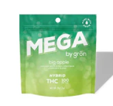 Big Apple -Hybrid- 100mg Full Spectrum, 100mg 1pk (Edibles) | Mega | Grön  -qq2 back
