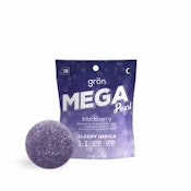 Blackberry | Rosin | CBN:THC | Gummies | 10pk/100mg (MEGA by Gron)