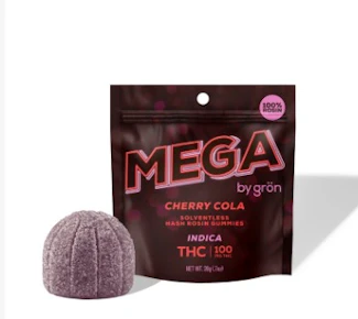 Gron | Edible | MEGA | Rosin Infused | Cherry Cola | 100mg