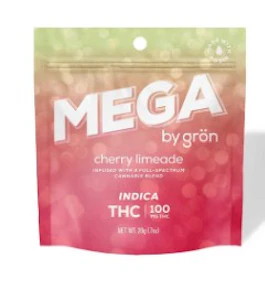 Gron | Edible | MEGA | Cherry Limeade | 100mg