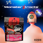 Monster BlasterNaut Gummies Rocket Melon 200mg (Indica)