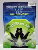 Sweet Dreams Mellow Melon 5 Pack 140mg 2:2:10 Sleep Gummies - Emerald Sky