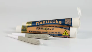 Nanticoke | Memory Loss Og | .5 Gram Single Preroll (sativa-hybrid)