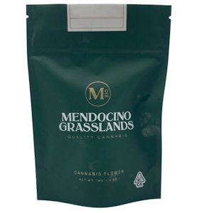 MENDOCINO GRASSLANDS - Mendocino Grasslands | Garlic Mints | Sungrown Flower | 1/2oz