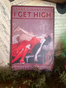 Tree House Accessories - Thin Metal Wall Signs