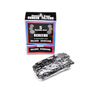5pk Stainless Steel Pipe Screen - Luvbuds