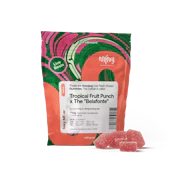 MFNY | Edibles | Tropical Fruit Punch x The Belafonte | Live Resin Gummies | 10 pk