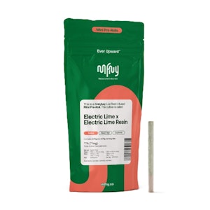 MFNY - MFNY - Electric Lime x Electric Lime - Live Resin - 56.92% THC - 0.75g - Pre-roll