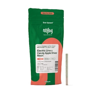 MFNY - MFNY - Electric Lime x Candy Apple Driver - Live Resin - 39.33% THC - 0.75g - Preroll