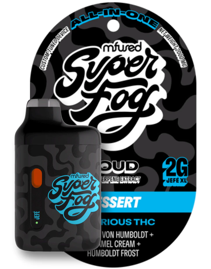 MFused | SuperFog - LOUD 2g Jefe Plus - Notorious THC Main Image