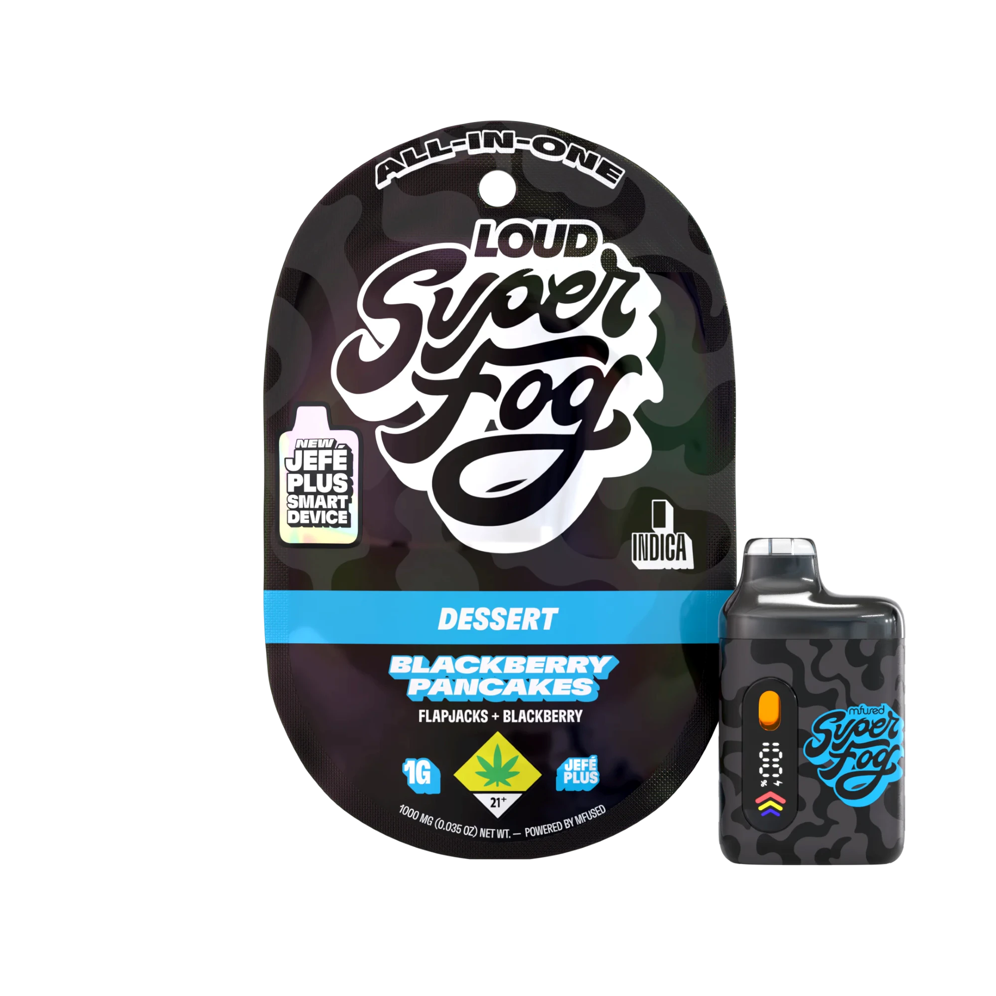 MFused | SuperFog - LOUD 2g Jefe Plus - Blackberry Pancakes Main Image