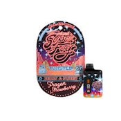 Frozen Strawberry | TWISTED JEFE | Liquid Diamond Vape | 2g (Mfused SuperFog)