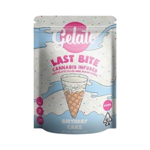 Gelato - Gelato Last Bite Birthday Cake (H) Cones 10pk 100mg