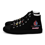 Black High Top Matawana Shoes Size 9 Men's