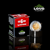 MI Loud - Red 6 (I Hybrid) Live Rosin - 1g