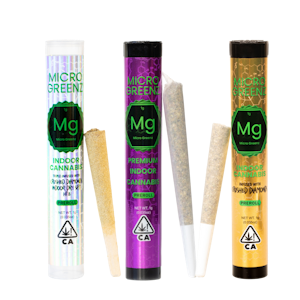 MICRO GREENZ - 1g Blue NZ x G33 - Indoor Pre-roll - Micro Greenz