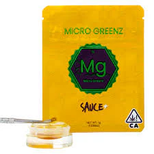 Micro Greenz - Micro Greenz - 1g Sauce - Banana Zelato Main Image
