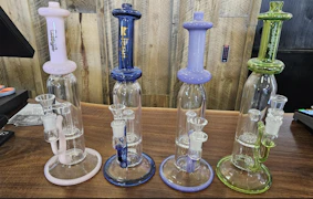 MN Legit | Micro Dome Cage Waterpipe | Assorted Colors