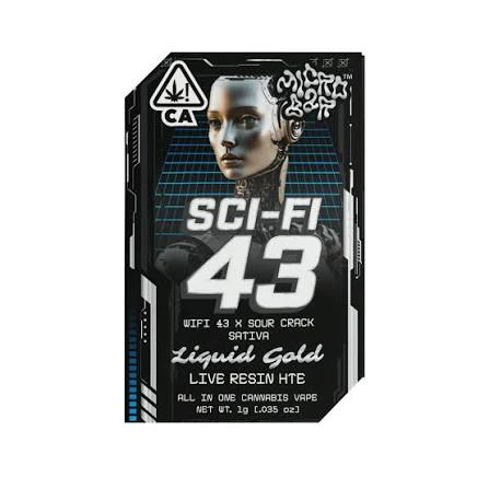 Micro Bar - Micro Bar - 1g Live Resin AIO - Sci-Fi 43 Main Image