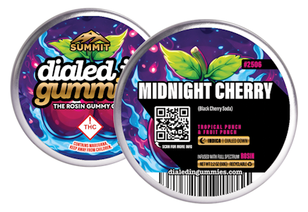 Dialed In - Dialed In - Gummies - Midnight Cherry (I) - 100mg