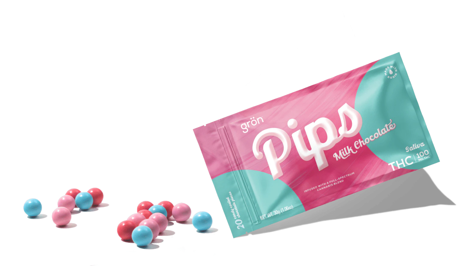 GRON - Milk Chocolate Pips 20pk Main Image