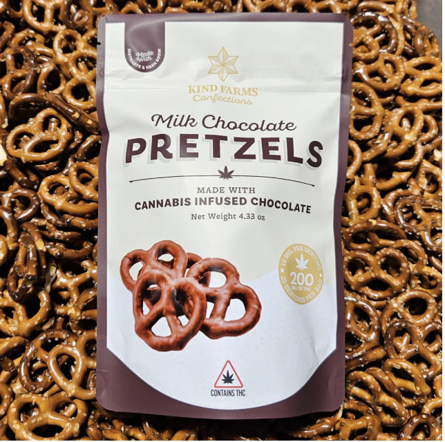 Kind Farms Reserve - 200mg | Milk Chocolate Pretzels | 20-pk Main Image