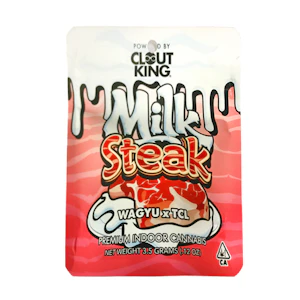 Clout King - Clout King Milk Steak Flower 3.5g On sale Right Now!