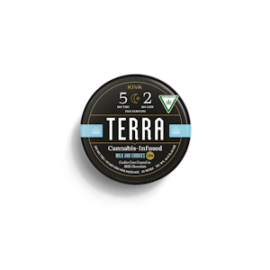 KIVA - Terra Bites - Milk & Cookies - 100mg