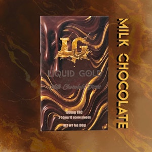 LIQUID GOLD - Liquid Gold | Chocolate Disc | Milk Chocolate | 100mg