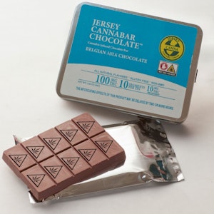 Jersey Canna - Edibles | Inclusion Gourmet | Belgian Milk Chocolate | Cannabar | 100mg