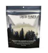 Liquid Flower - Therapeutic Mineral Bath Soak - Lavender & Chamomile - Topical - 16oz