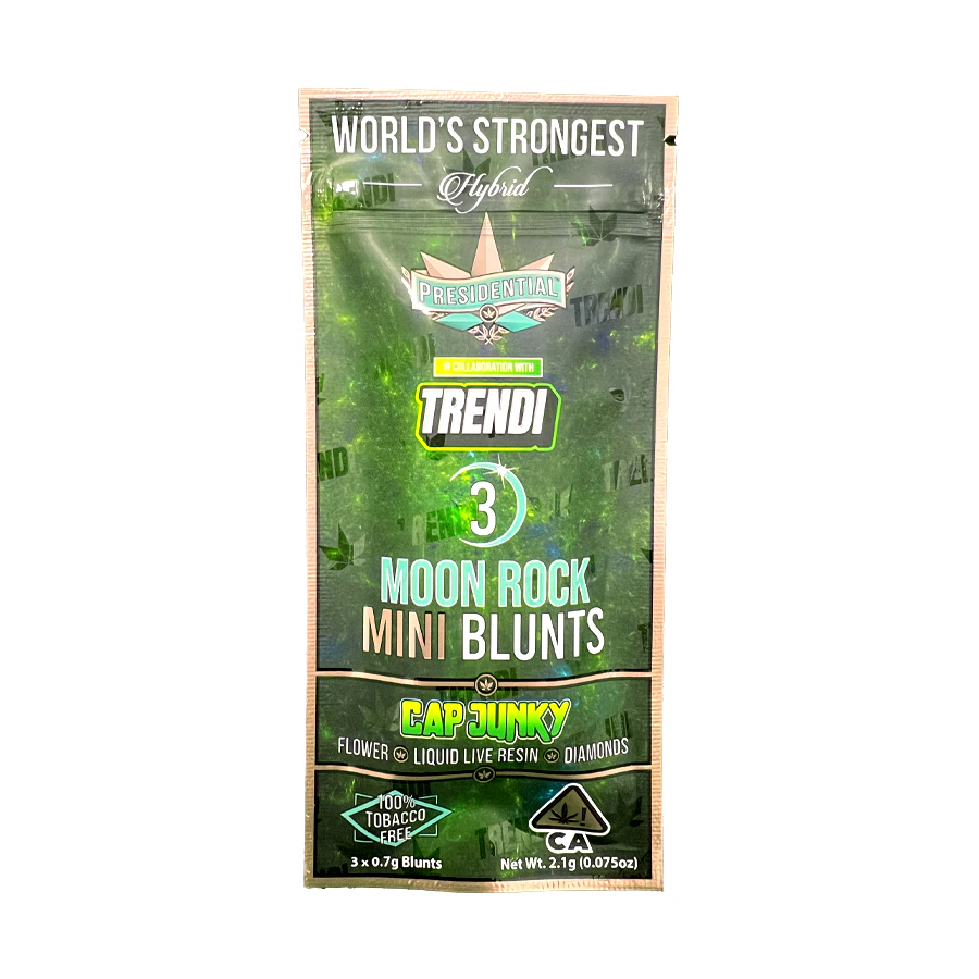 Presidential - Presidential Moon Rock Cap Junky Mini Blunt 3-Pack 2.1g Main Image