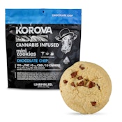 Sativa Mini Chocolate Chip Cookies - Edible - 10pc 100mg