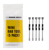 Stainless Steel Dab Tool 5 Pack - Mini