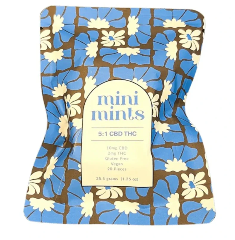 Mini Mints - Mini Mints | 10mg CBD:2mg THC (20ct) Main Image