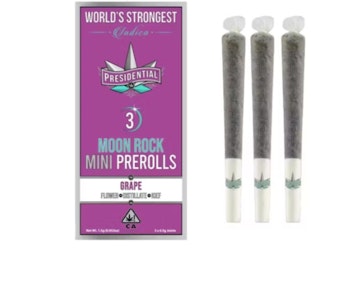 PRESIDENTIAL - Presidential Moon Rock Grape Mini Pre-Rolls 1.5g