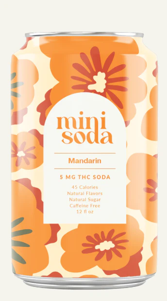 Mini Soda - Mini Soda | Mandarin Soda | 5mg THC Main Image
