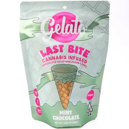 Gelato - Gelato-Mint Chocolate Last Bite Cones 20mg x 10 Main Image