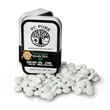 PC PURE - PC Pure - Peppermint Mints - 200mg Main Image